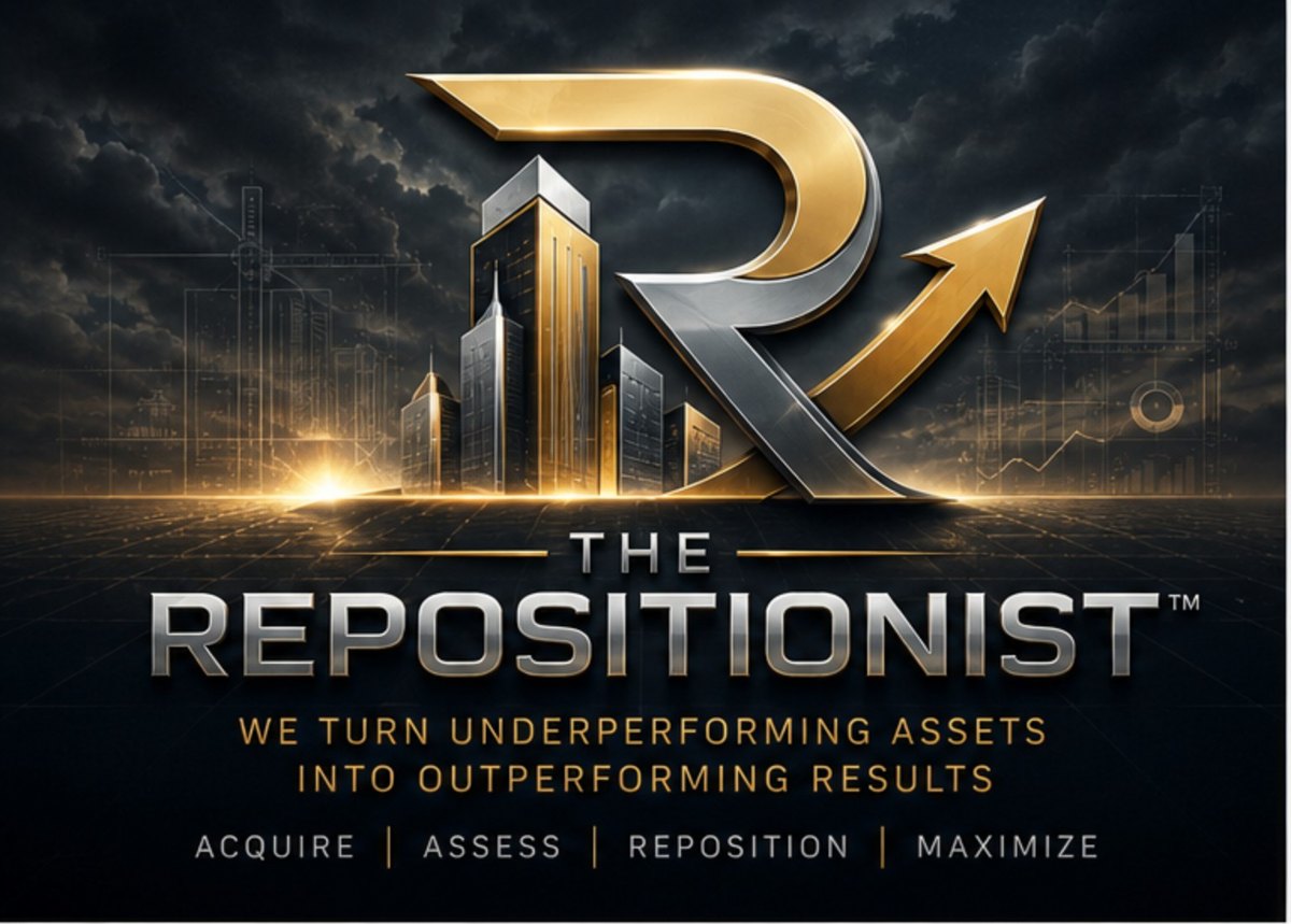 The Repositionist logo